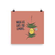Load image into Gallery viewer, LEMONS POSTER