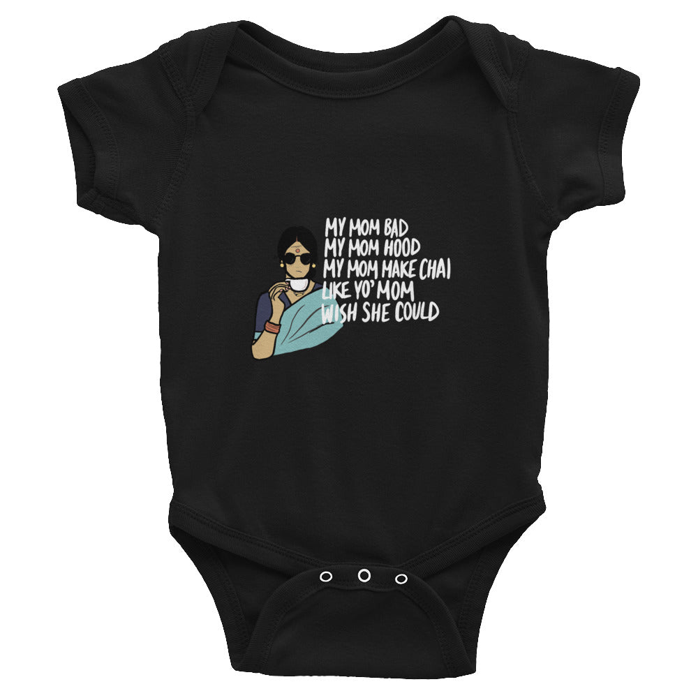 CHAI MOM HOOD ONESIE – PAPER SAMOSA