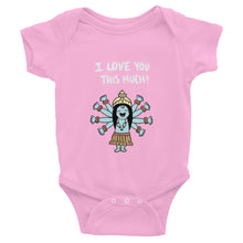 Load image into Gallery viewer, I LOVE YOU THIS MUCH ONESIE