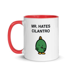 MR HATES CILANTRO MUG